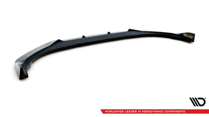 SPLITTER SUITABLE FOR VW GOLF 8 GTI GTD RLINE LOOK GLOSSY BLACK SPORTY DESIGN 