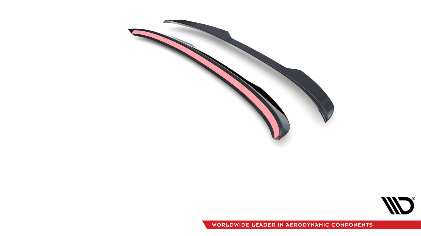 SPLITTER SUITABLE FOR VW GOLF 8 GTI GTD RLINE LOOK GLOSSY BLACK SPORTY DESIGN 