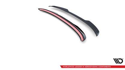 SPLITTER SUITABLE FOR VW GOLF 8 GTI GTD RLINE LOOK GLOSSY BLACK SPORTY DESIGN 