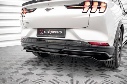 SPLITTER SUITABLE FOR VW GOLF 8 GTI GTD RLINE LOOK GLOSSY BLACK SPORTY DESIGN 