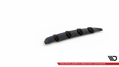 SPLITTER SUITABLE FOR VW GOLF 8 GTI GTD RLINE LOOK GLOSSY BLACK SPORTY DESIGN 