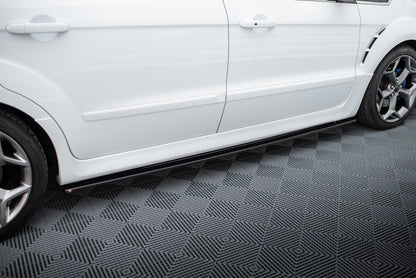 SPLITTER SUITABLE FOR VW GOLF 8 GTI GTD RLINE LOOK GLOSSY BLACK SPORTY DESIGN 