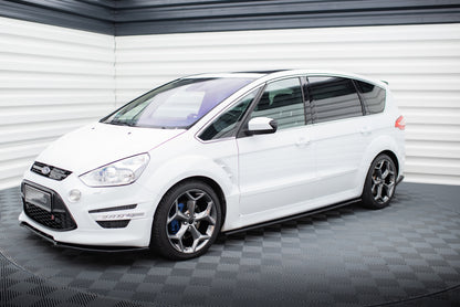 SPLITTER SUITABLE FOR VW GOLF 8 GTI GTD RLINE LOOK GLOSSY BLACK SPORTY DESIGN 