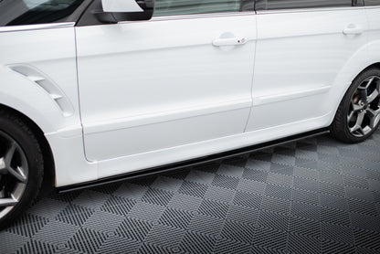 SPLITTER SUITABLE FOR VW GOLF 8 GTI GTD RLINE LOOK GLOSSY BLACK SPORTY DESIGN 