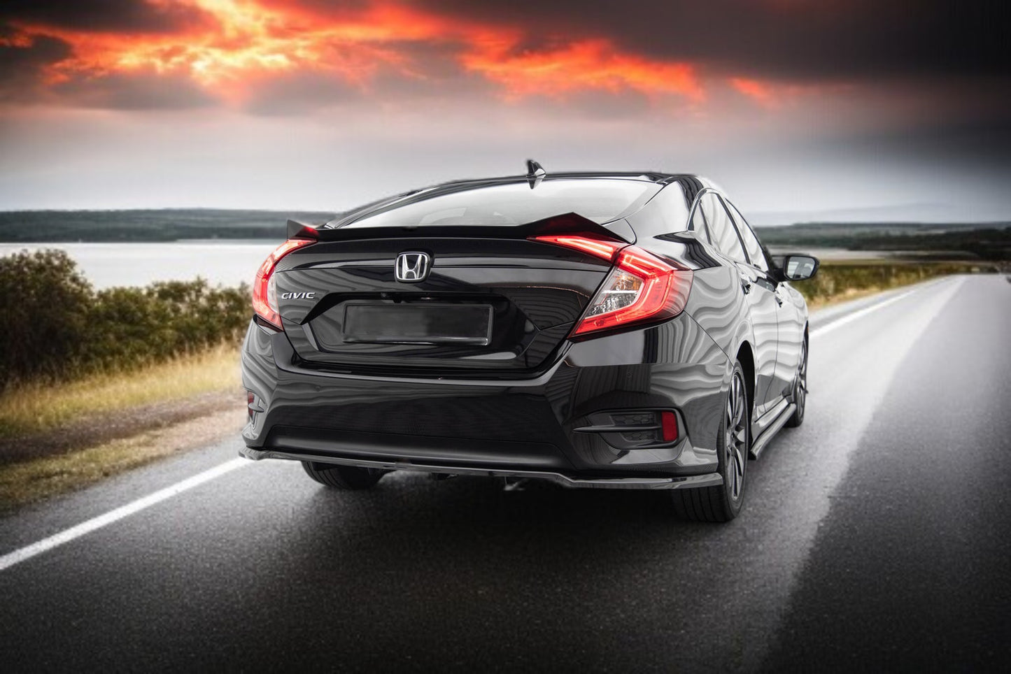 😍Bodykit  Adatto Per Honda Civic Sedan Mk10😍