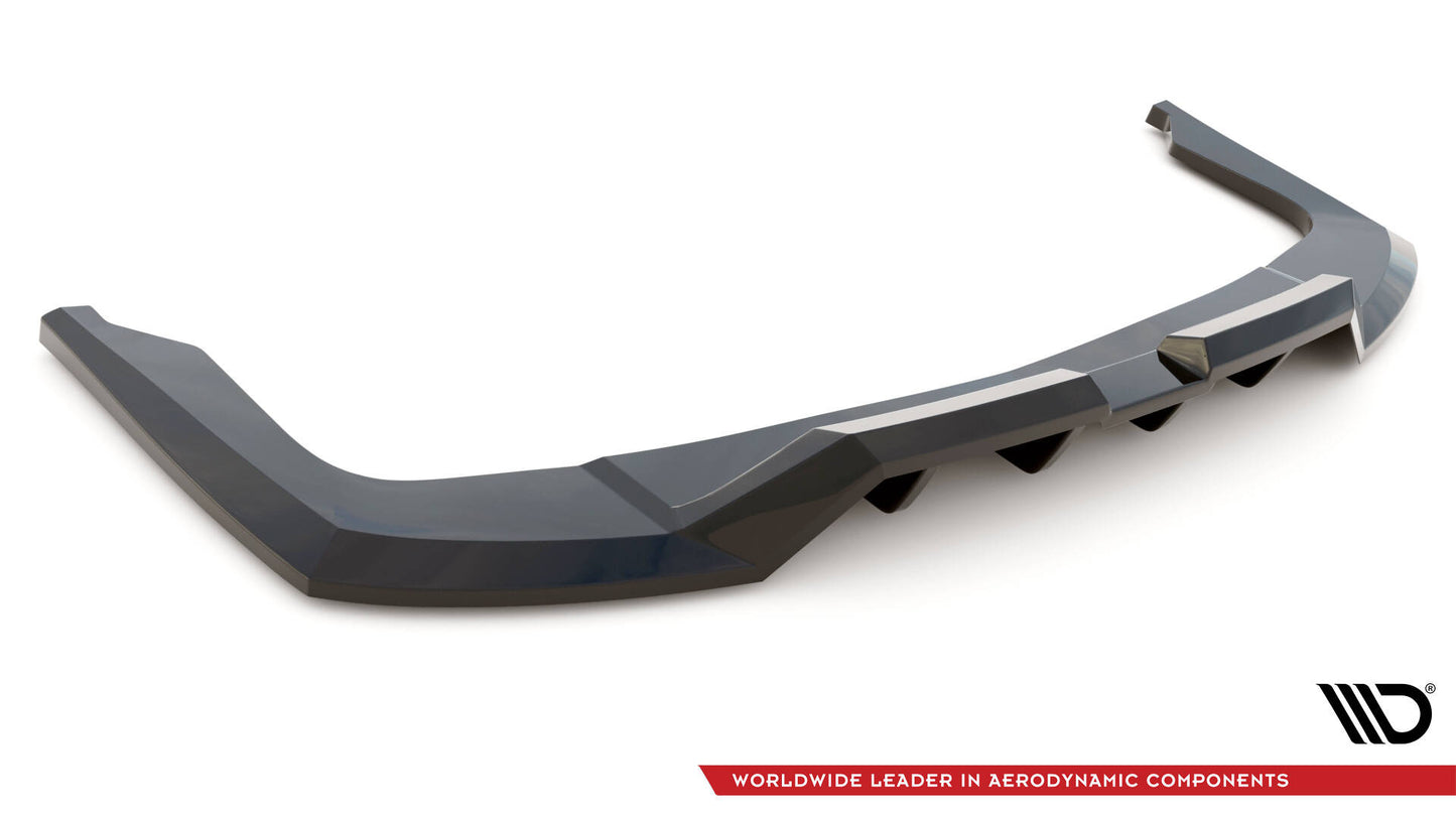 SPLITTER SUITABLE FOR VW GOLF 8 GTI GTD RLINE LOOK GLOSSY BLACK SPORTY DESIGN 