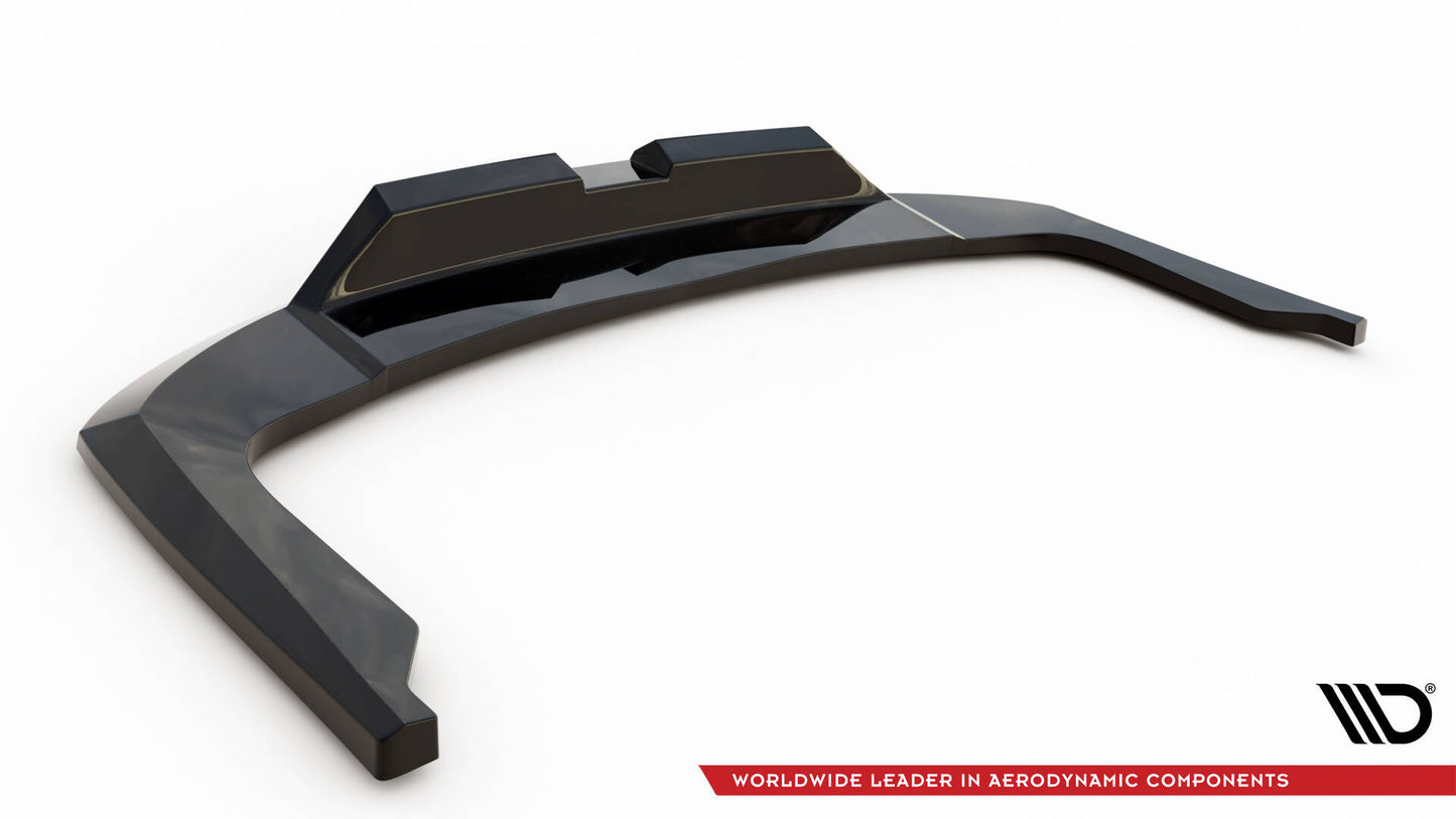 SPLITTER SUITABLE FOR VW GOLF 8 GTI GTD RLINE LOOK GLOSSY BLACK SPORTY DESIGN 