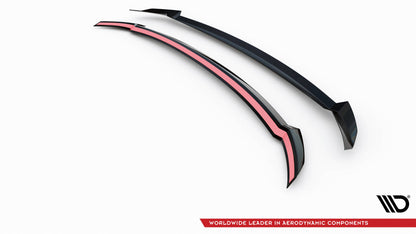 SPLITTER SUITABLE FOR VW GOLF 8 GTI GTD RLINE LOOK GLOSSY BLACK SPORTY DESIGN 