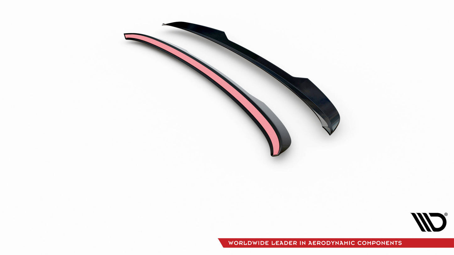 SPLITTER SUITABLE FOR VW GOLF 8 GTI GTD RLINE LOOK GLOSSY BLACK SPORTY DESIGN 