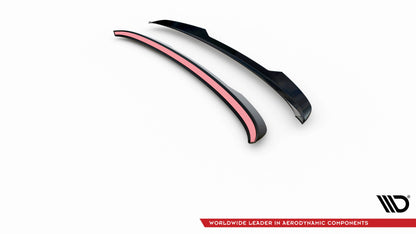 SPLITTER SUITABLE FOR VW GOLF 8 GTI GTD RLINE LOOK GLOSSY BLACK SPORTY DESIGN 