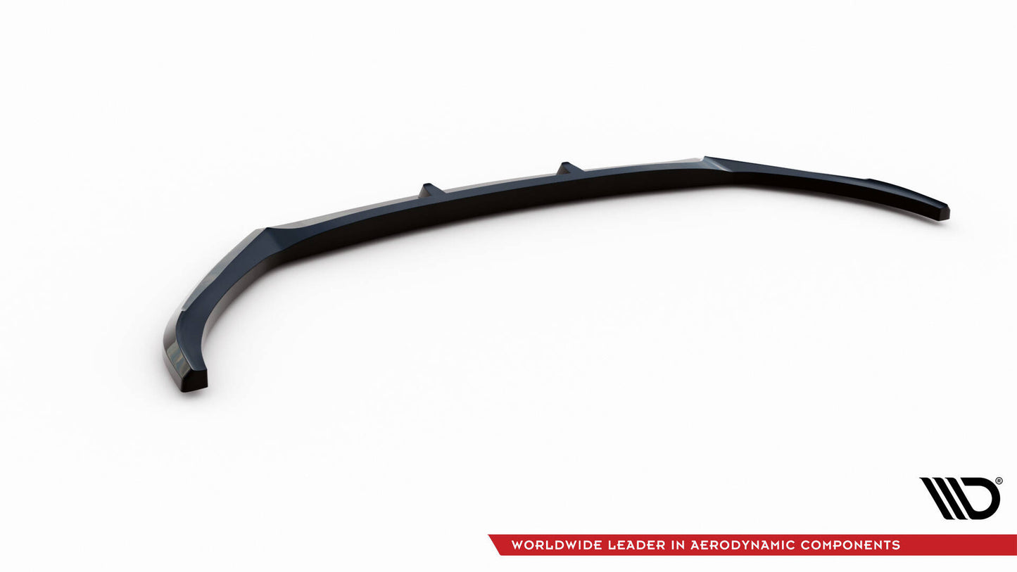 SPLITTER SUITABLE FOR VW GOLF 8 GTI GTD RLINE LOOK GLOSSY BLACK SPORTY DESIGN 