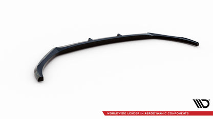 SPLITTER SUITABLE FOR VW GOLF 8 GTI GTD RLINE LOOK GLOSSY BLACK SPORTY DESIGN 