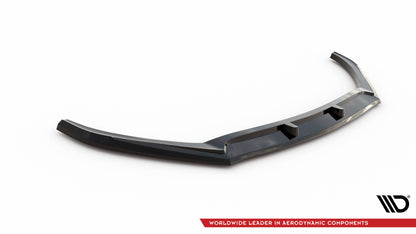 SPLITTER SUITABLE FOR VW GOLF 8 GTI GTD RLINE LOOK GLOSSY BLACK SPORTY DESIGN 