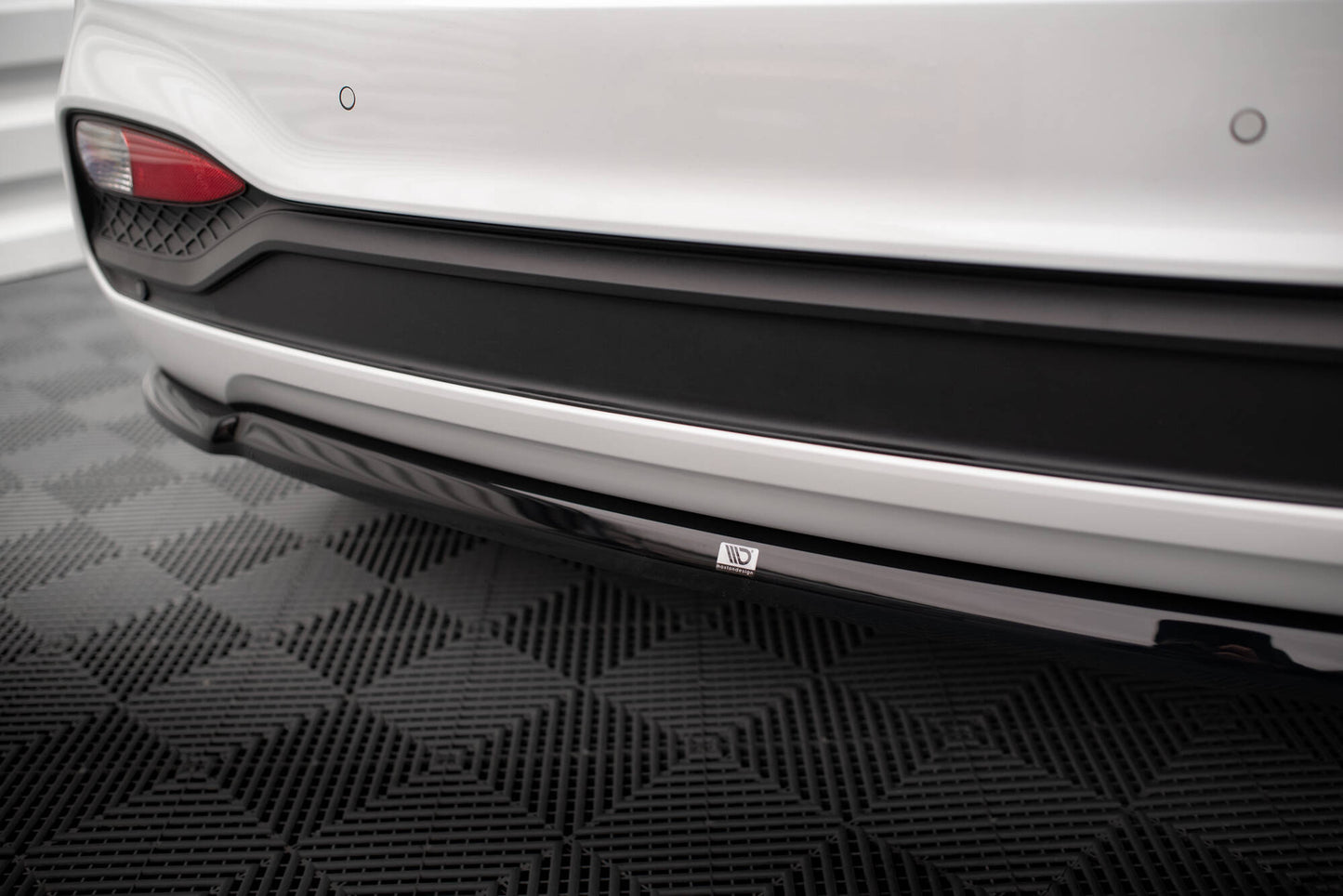 SPLITTER SUITABLE FOR VW GOLF 8 GTI GTD RLINE LOOK GLOSSY BLACK SPORTY DESIGN 