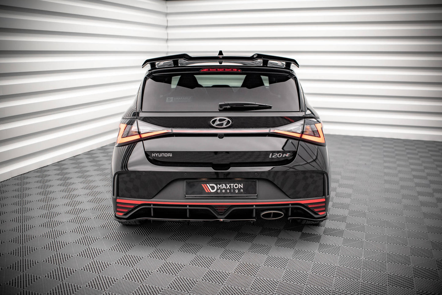 SPLITTER SUITABLE FOR VW GOLF 8 GTI GTD RLINE LOOK GLOSSY BLACK SPORTY DESIGN 