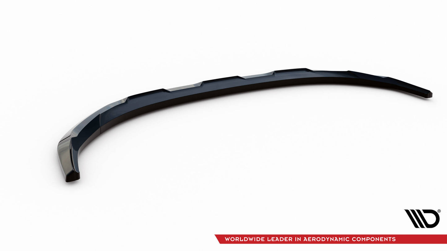 SPLITTER SUITABLE FOR VW GOLF 8 GTI GTD RLINE LOOK GLOSSY BLACK SPORTY DESIGN 