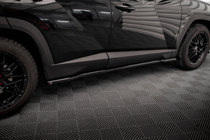 SPLITTER SUITABLE FOR VW GOLF 8 GTI GTD RLINE LOOK GLOSSY BLACK SPORTY DESIGN 