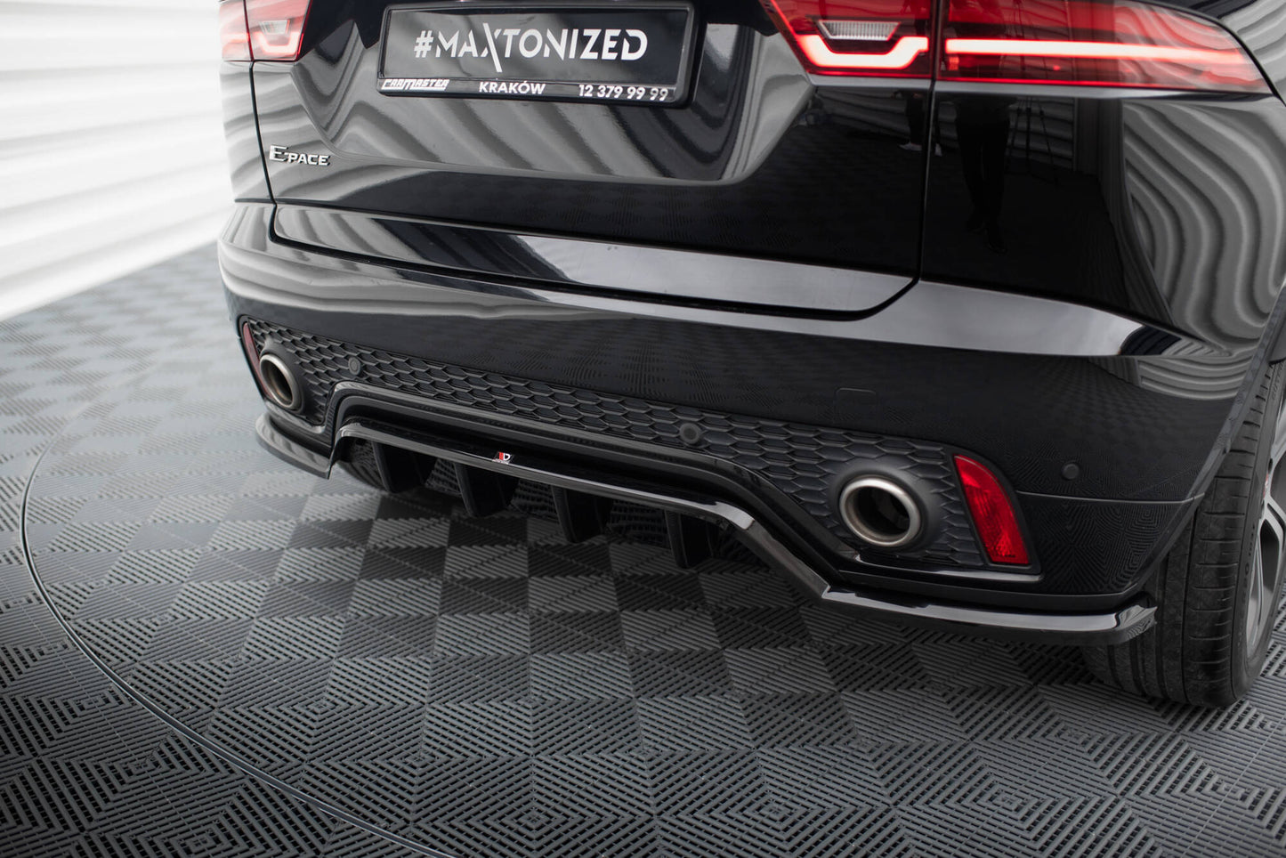 SPLITTER SUITABLE FOR VW GOLF 8 GTI GTD RLINE LOOK GLOSSY BLACK SPORTY DESIGN 