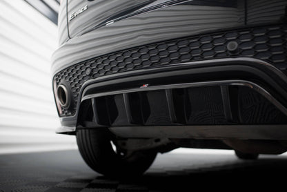 SPLITTER SUITABLE FOR VW GOLF 8 GTI GTD RLINE LOOK GLOSSY BLACK SPORTY DESIGN 