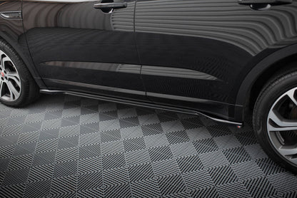 SPLITTER SUITABLE FOR VW GOLF 8 GTI GTD RLINE LOOK GLOSSY BLACK SPORTY DESIGN 