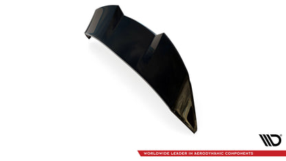 SPLITTER SUITABLE FOR VW GOLF 8 GTI GTD RLINE LOOK GLOSSY BLACK SPORTY DESIGN 