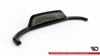 SPLITTER SUITABLE FOR VW GOLF 8 GTI GTD RLINE LOOK GLOSSY BLACK SPORTY DESIGN 