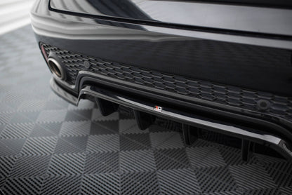 SPLITTER SUITABLE FOR VW GOLF 8 GTI GTD RLINE LOOK GLOSSY BLACK SPORTY DESIGN 