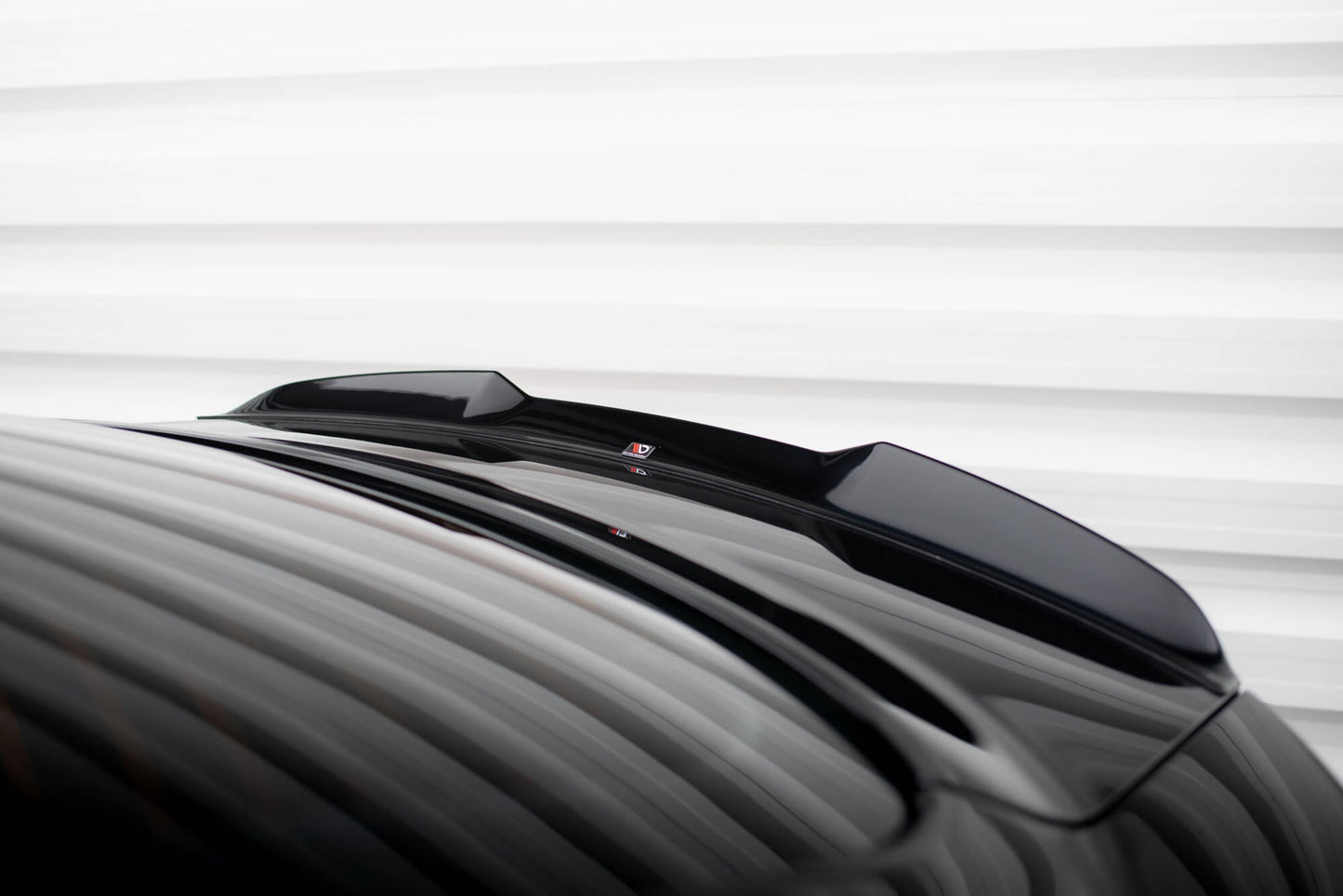 SPLITTER SUITABLE FOR VW GOLF 8 GTI GTD RLINE LOOK GLOSSY BLACK SPORTY DESIGN 
