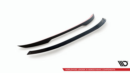 SPLITTER SUITABLE FOR VW GOLF 8 GTI GTD RLINE LOOK GLOSSY BLACK SPORTY DESIGN 
