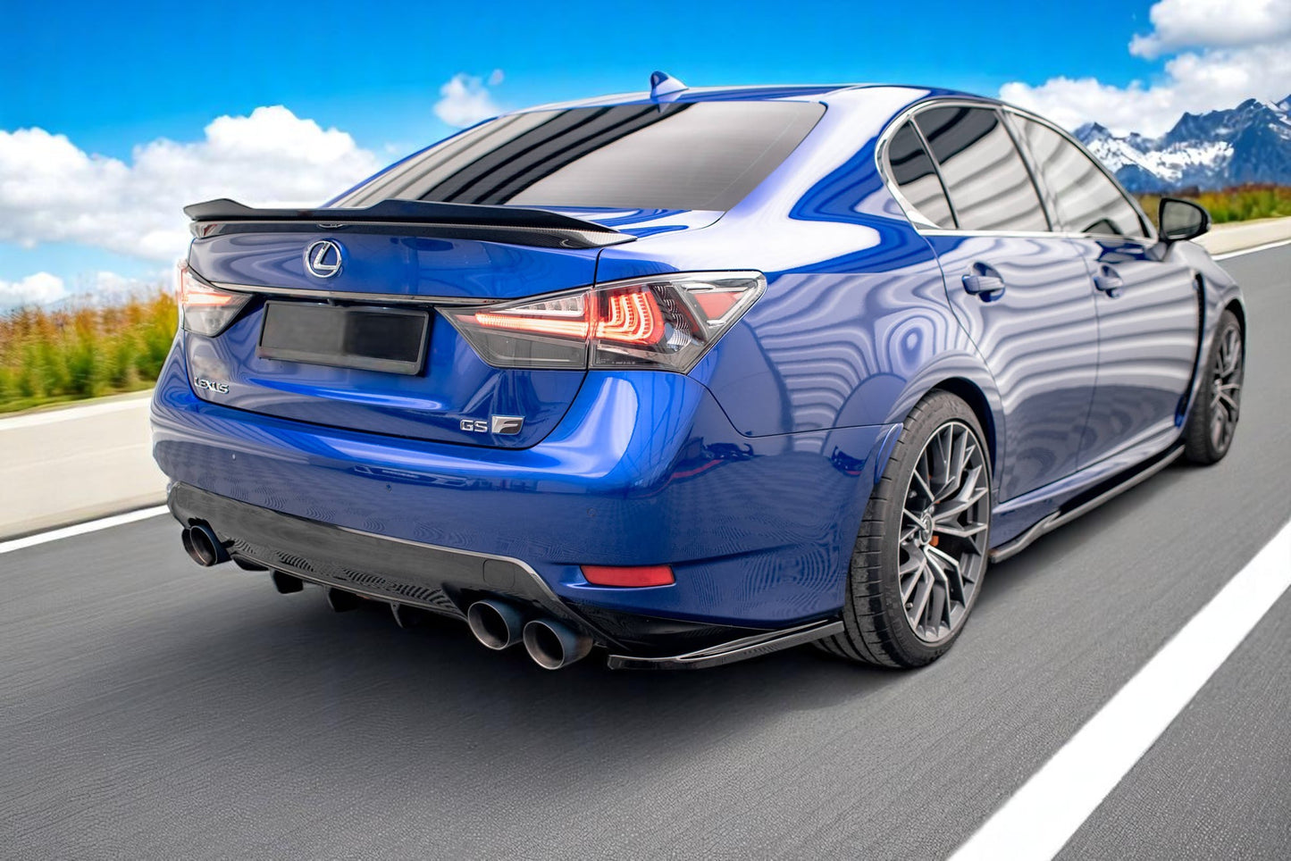 ⭐Bodykit V.1 Adatto Per  Lexus GS F Mk4 Facelift⭐