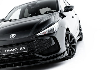 SPLITTER SUITABLE FOR VW GOLF 8 GTI GTD RLINE LOOK GLOSSY BLACK SPORTY DESIGN 
