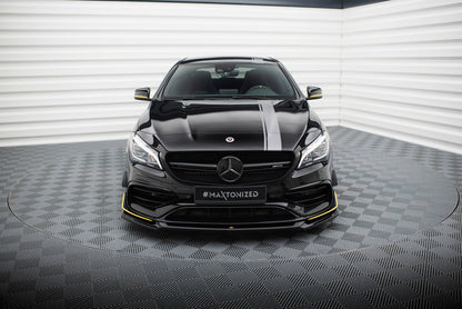 SPLITTER SUITABLE FOR VW GOLF 8 GTI GTD RLINE LOOK GLOSSY BLACK SPORTY DESIGN 