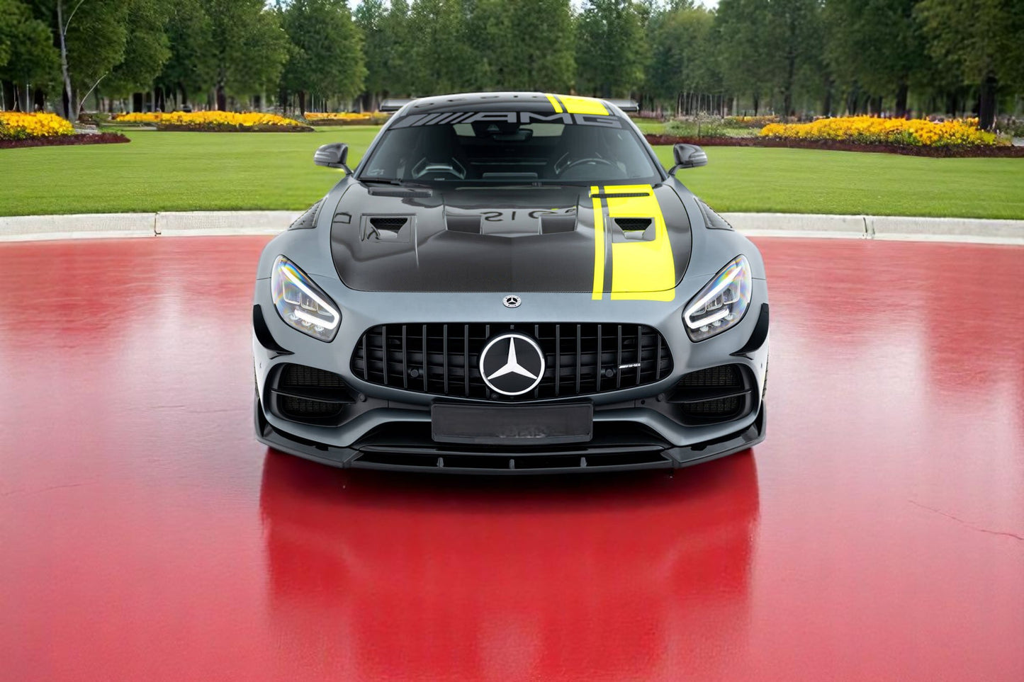 ⭐Bodykit V.1 Adatto Per Mercedes-AMG GT C C190 Facelift⭐