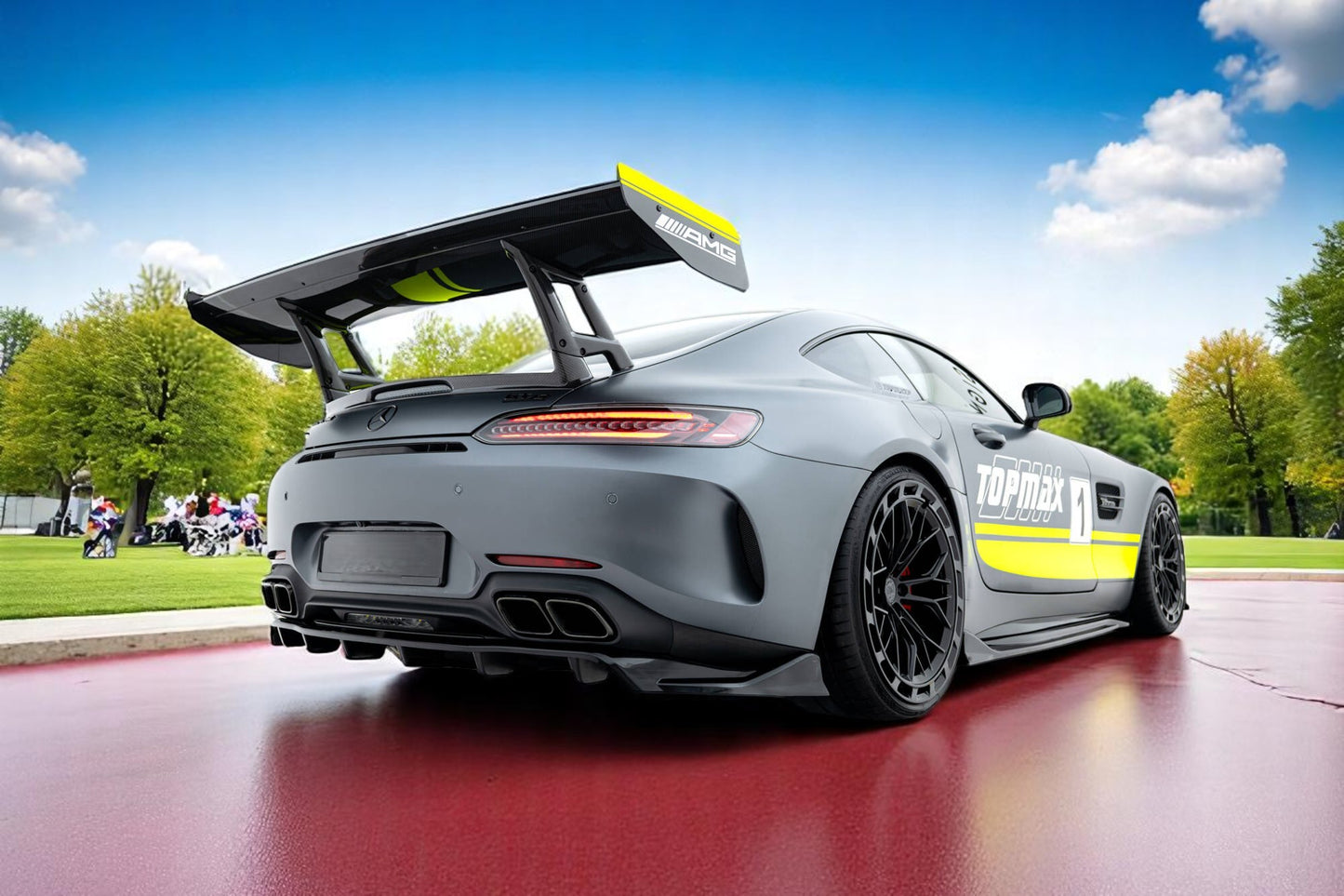 ⭐Bodykit V.1 Adatto Per Mercedes-AMG GT C C190 Facelift⭐