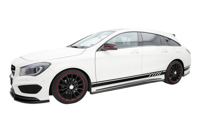 SPLITTER SUITABLE FOR VW GOLF 8 GTI GTD RLINE LOOK GLOSSY BLACK SPORTY DESIGN 