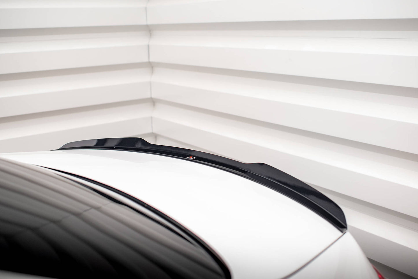 SPLITTER SUITABLE FOR VW GOLF 8 GTI GTD RLINE LOOK GLOSSY BLACK SPORTY DESIGN 