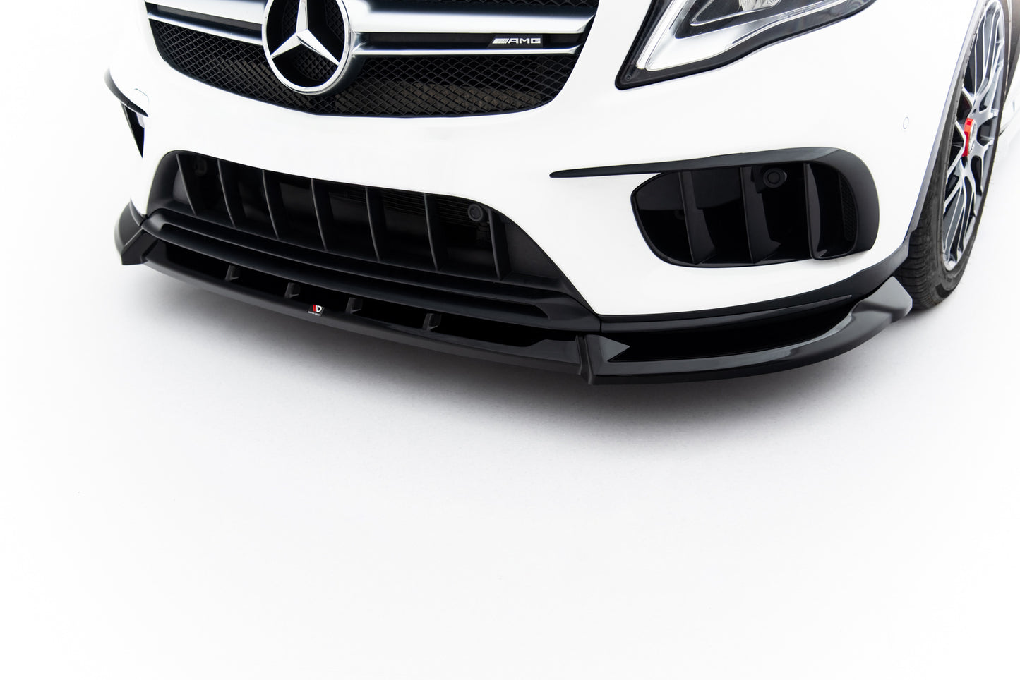 SPLITTER SUITABLE FOR VW GOLF 8 GTI GTD RLINE LOOK GLOSSY BLACK SPORTY DESIGN 