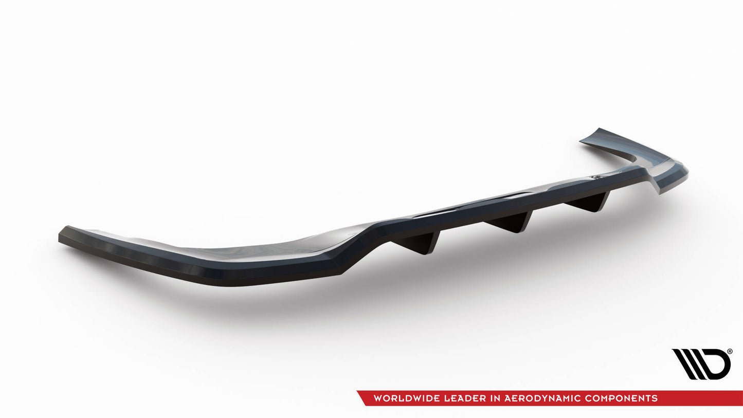 SPLITTER SUITABLE FOR VW GOLF 8 GTI GTD RLINE LOOK GLOSSY BLACK SPORTY DESIGN 