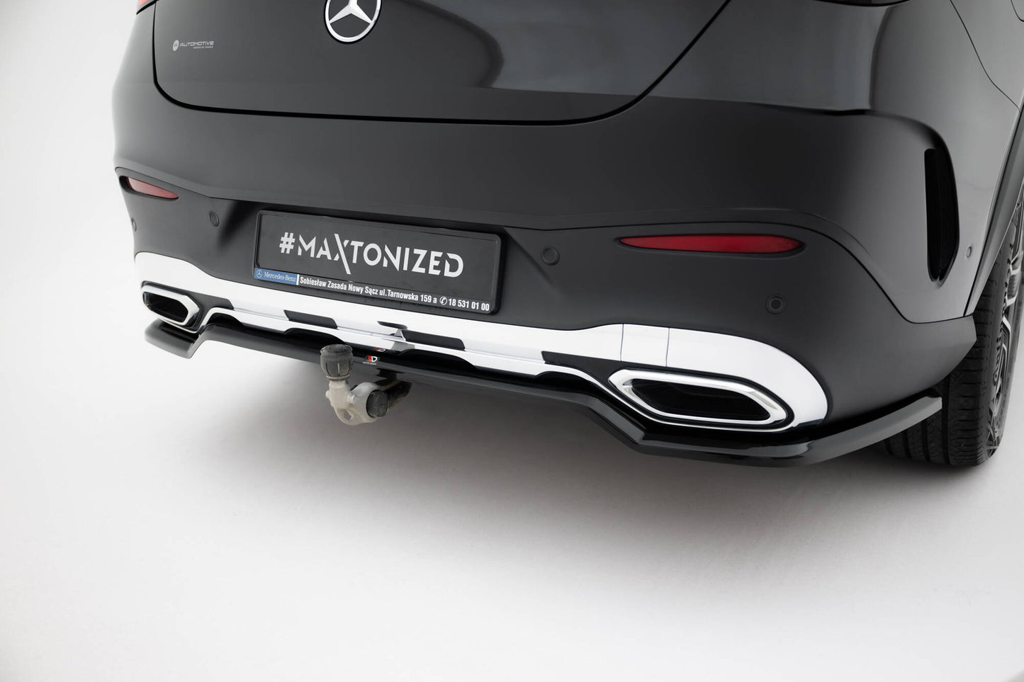 SPLITTER SUITABLE FOR VW GOLF 8 GTI GTD RLINE LOOK GLOSSY BLACK SPORTY DESIGN 