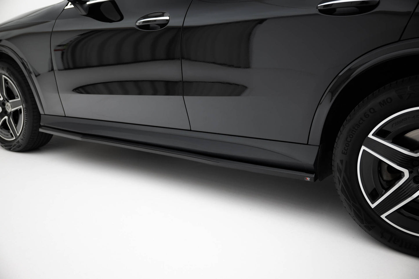 SPLITTER SUITABLE FOR VW GOLF 8 GTI GTD RLINE LOOK GLOSSY BLACK SPORTY DESIGN 