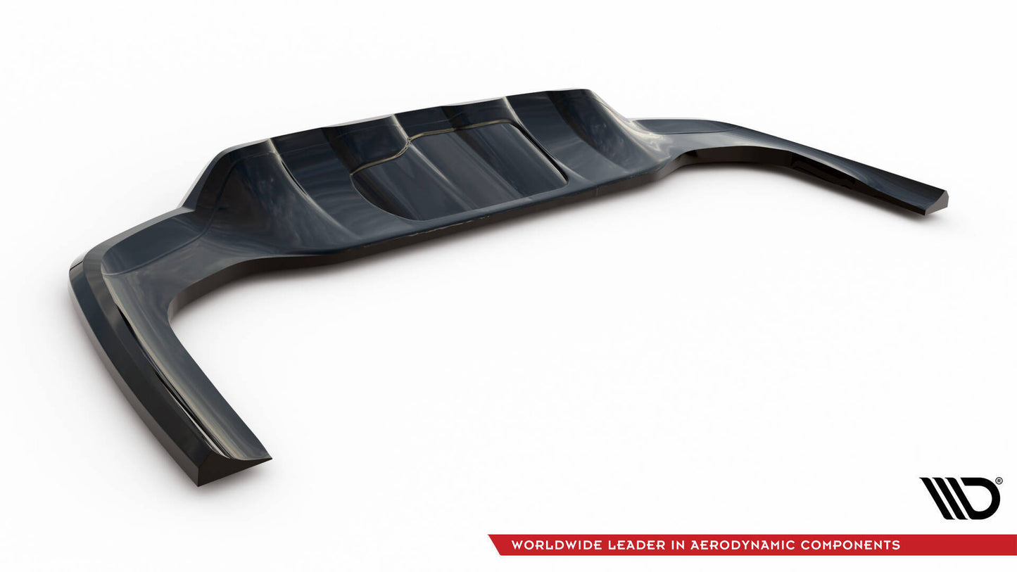 SPLITTER SUITABLE FOR VW GOLF 8 GTI GTD RLINE LOOK GLOSSY BLACK SPORTY DESIGN 
