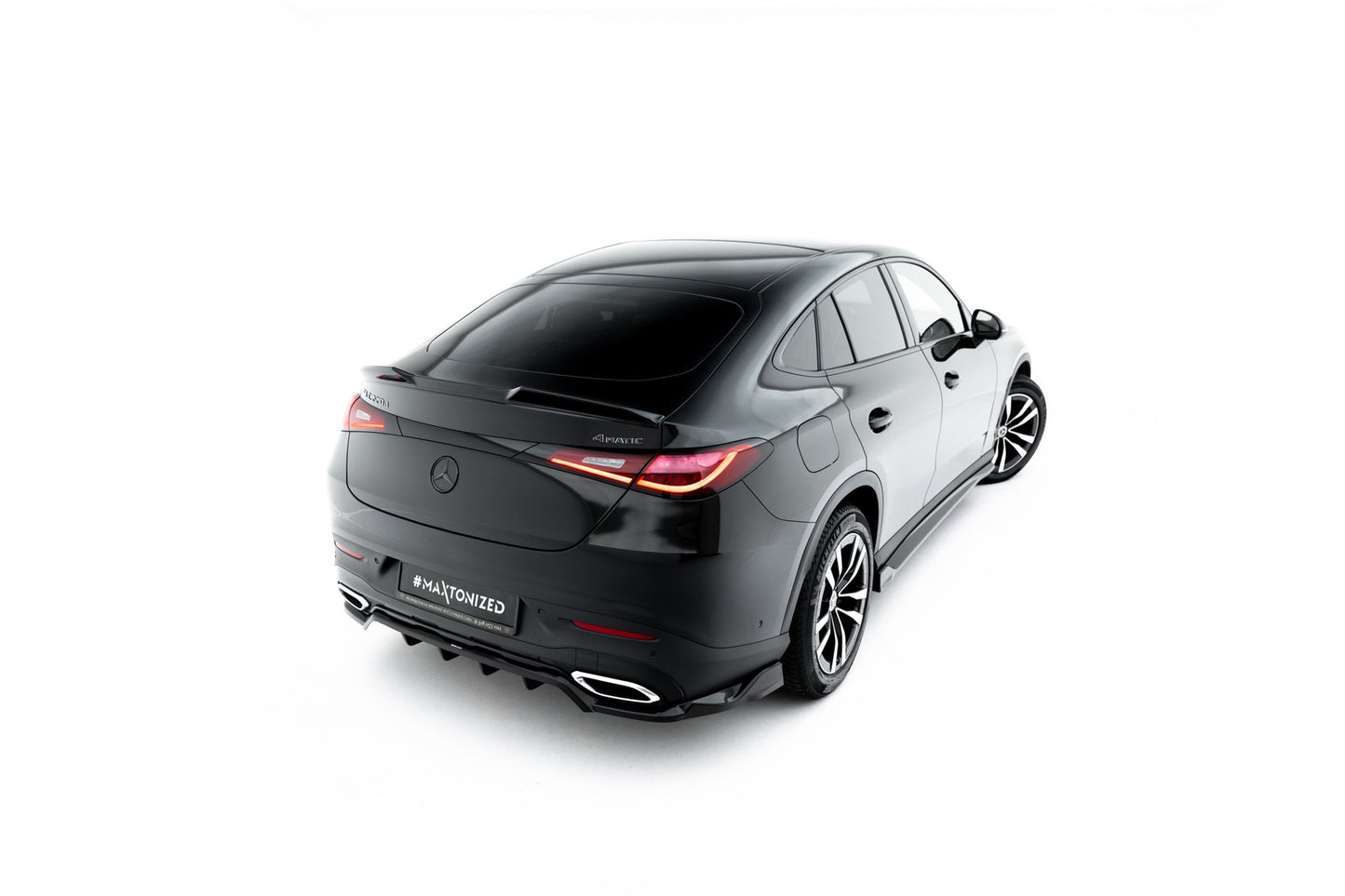 SPLITTER SUITABLE FOR VW GOLF 8 GTI GTD RLINE LOOK GLOSSY BLACK SPORTY DESIGN 