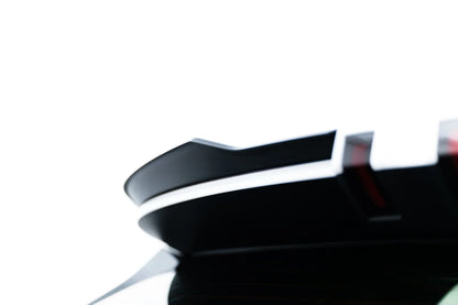 SPLITTER SUITABLE FOR VW GOLF 8 GTI GTD RLINE LOOK GLOSSY BLACK SPORTY DESIGN 