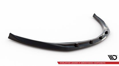 SPLITTER SUITABLE FOR VW GOLF 8 GTI GTD RLINE LOOK GLOSSY BLACK SPORTY DESIGN 