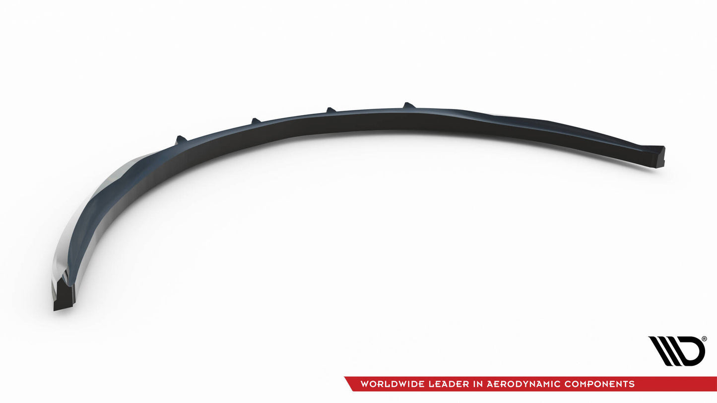 SPLITTER SUITABLE FOR VW GOLF 8 GTI GTD RLINE LOOK GLOSSY BLACK SPORTY DESIGN 