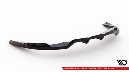 SPLITTER SUITABLE FOR VW GOLF 8 GTI GTD RLINE LOOK GLOSSY BLACK SPORTY DESIGN 