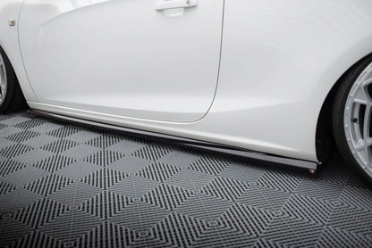 SPLITTER SUITABLE FOR VW GOLF 8 GTI GTD RLINE LOOK GLOSSY BLACK SPORTY DESIGN 