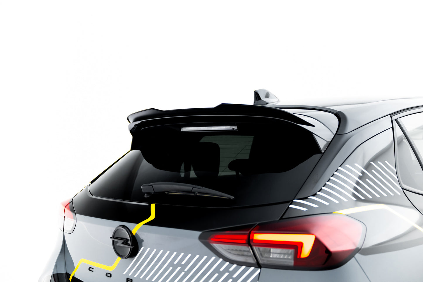 SPLITTER SUITABLE FOR VW GOLF 8 GTI GTD RLINE LOOK GLOSSY BLACK SPORTY DESIGN 