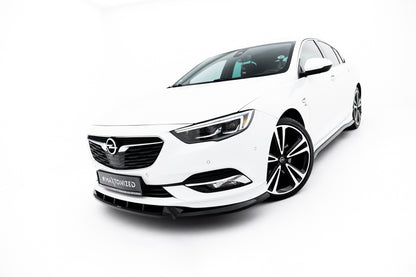 SPLITTER SUITABLE FOR VW GOLF 8 GTI GTD RLINE LOOK GLOSSY BLACK SPORTY DESIGN 