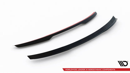 SPLITTER SUITABLE FOR VW GOLF 8 GTI GTD RLINE LOOK GLOSSY BLACK SPORTY DESIGN 